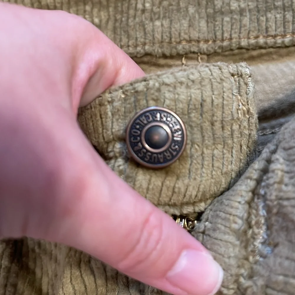 NWOT Levi’s Corduroy Skinny Pants